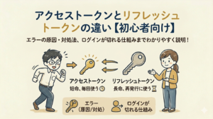 アクセストークンエラーとリフレッシュトークンエラーの違い