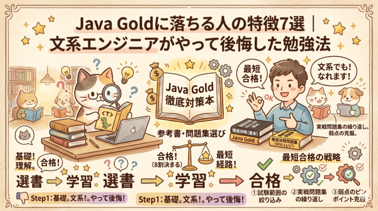 Java Gold SE11とSE17の違い|どっちを受けるべきか現役エンジニアが整理した - IT Engineer Log